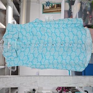 Coral Bay linen mix top